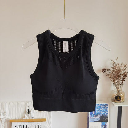 Workout Clothes With Chest Pad Sports Vest