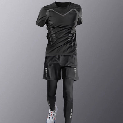 Running Gym Clothes Outdoor Quick-dry Clothes Tight Long Sleeve T-shirt Training Wear