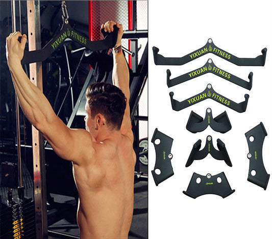 High Pull Back Artifact Fitness Training Pole Device Rowing Low Pull Pair Grip Back