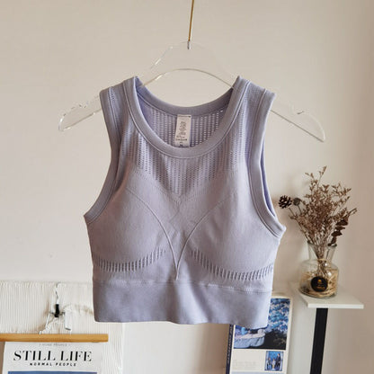 Workout Clothes With Chest Pad Sports Vest