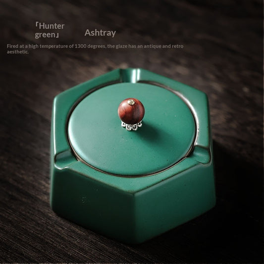 Retro Creative Ceramic Home Ashtray