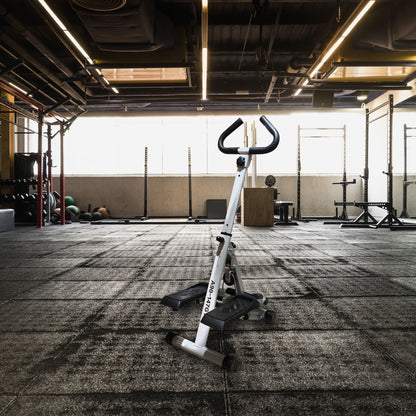 Stepper W/ Handle Hand Grip Workout Fitness Machine For Fitness Aerobic Exercise Home Gym Grey