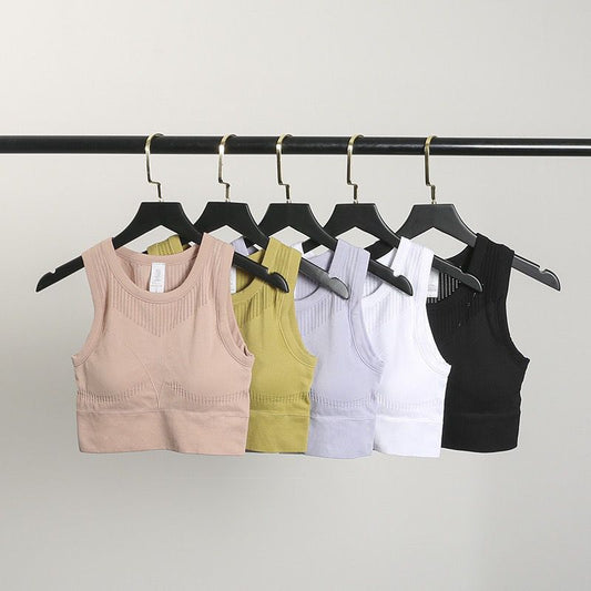 Workout Clothes With Chest Pad Sports Vest