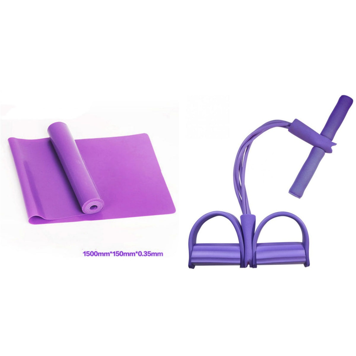 Environmentally friendly TPE yoga stretch drag strap fitness