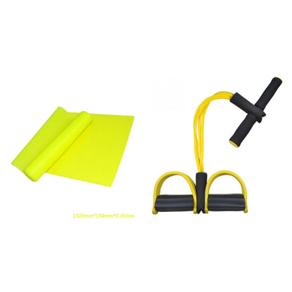 Environmentally friendly TPE yoga stretch drag strap fitness